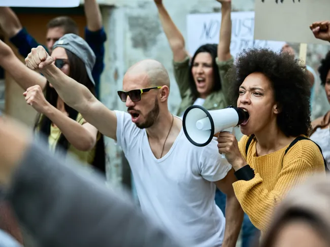 Protestors